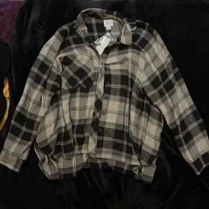 Urban outfitters BDG oversized plaid top